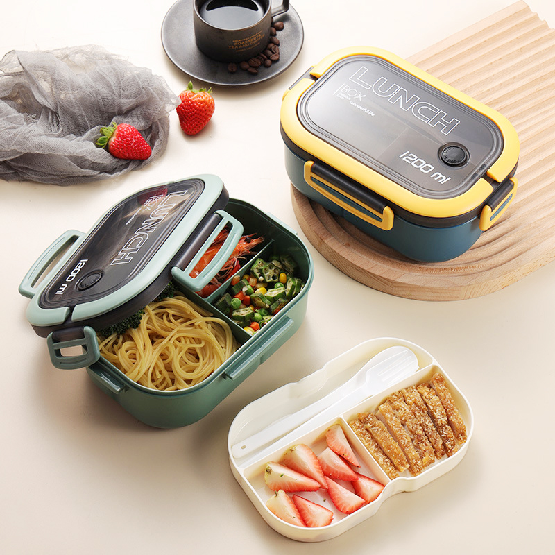 Boîte à lunch simple à double  - Food Storage Tupperware avis et prix