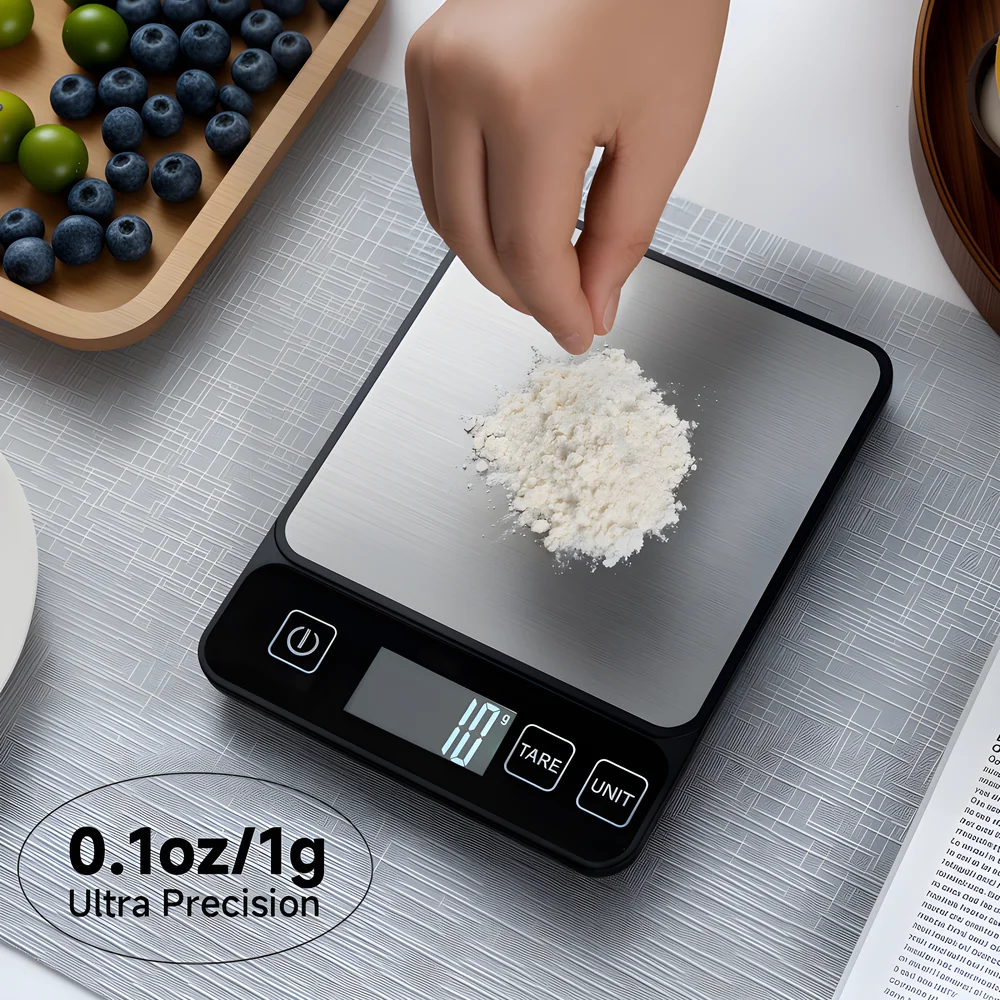 Balance de cuisine 10kg, affic - Food Storage On Table avis et prix