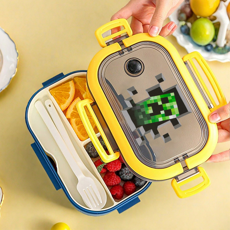 Boîte à lunch Minecraftes Pixe - Food Storage Minecraft avis et prix