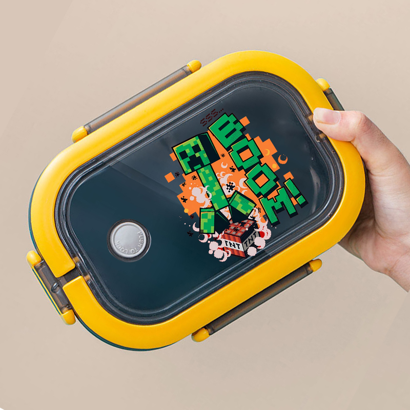 Boîte à lunch Minecraftes Pixe - Food Storage Minecraft avis et prix
